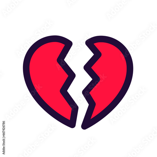 Broken Heart Icon