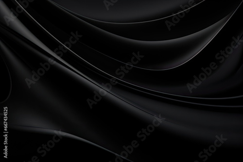 Abstract smooth black background closeup texture of black color