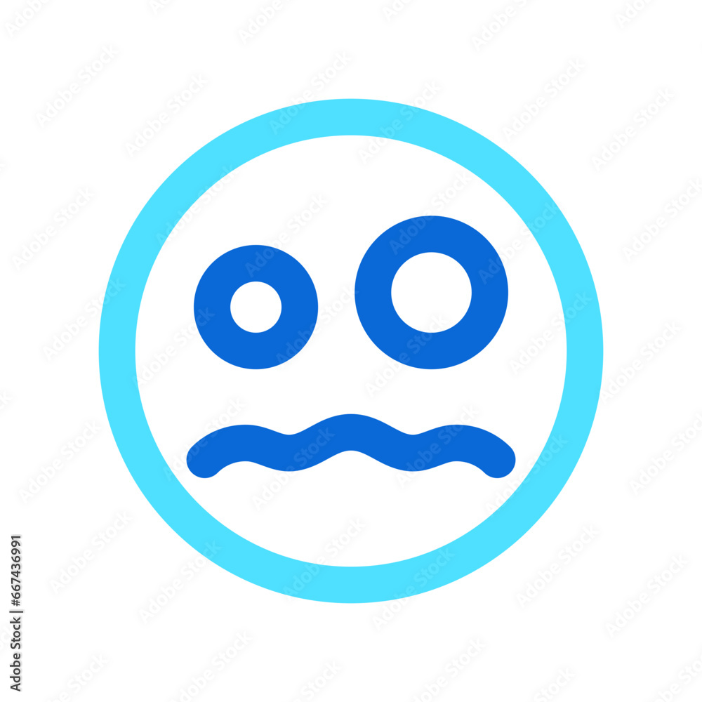 Editable scared face expression emoticon vector icon. Part of a big icon set family. Part of a big icon set family. Perfect for web and app interfaces, presentations, infographics, etc Editable scared face expression emoticon vector icon. Part of a big icon set family. Part of a big icon set family. Perfect for web and app interfaces, presentations, infographics, etc