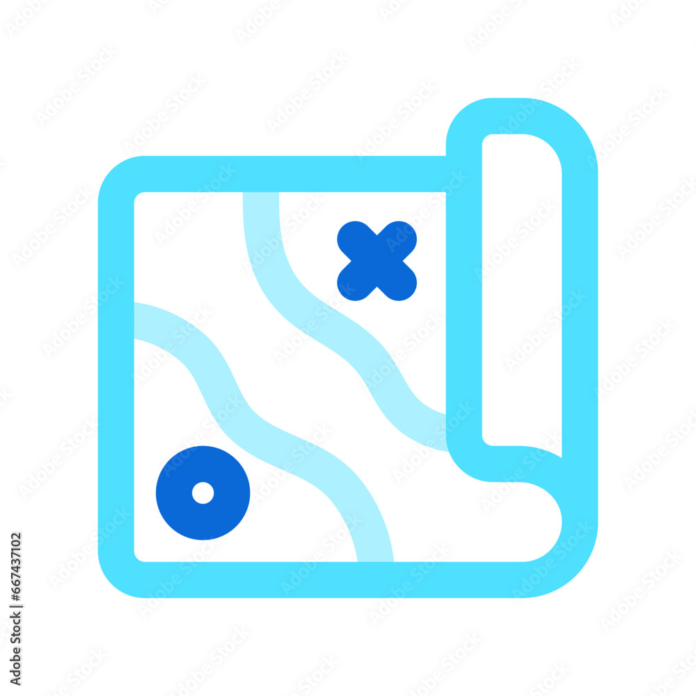 Editable map, adventure, exploration vector icon. Video game, game elements. Part of a big icon set family. Perfect for web and app interfaces, presentations, infographics, etc Editable map, adventure, exploration vector icon. Video game, game elements. Part of a big icon set family. Perfect for web and app interfaces, presentations, infographics, etc