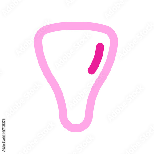 Editable incisor, tooth vector icon. Dentistry, healthcare, medical. Part of a big icon set family. Perfect for web and app interfaces, presentations, infographics, etc