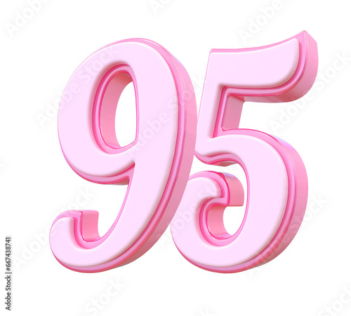 Pink Number 95