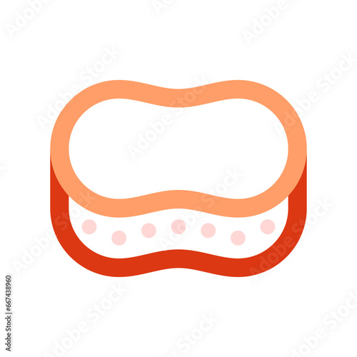 Editable cleaning sponge, scrubber vector icon. Part of a big icon set family. Perfect for web and app interfaces, presentations, infographics, etc