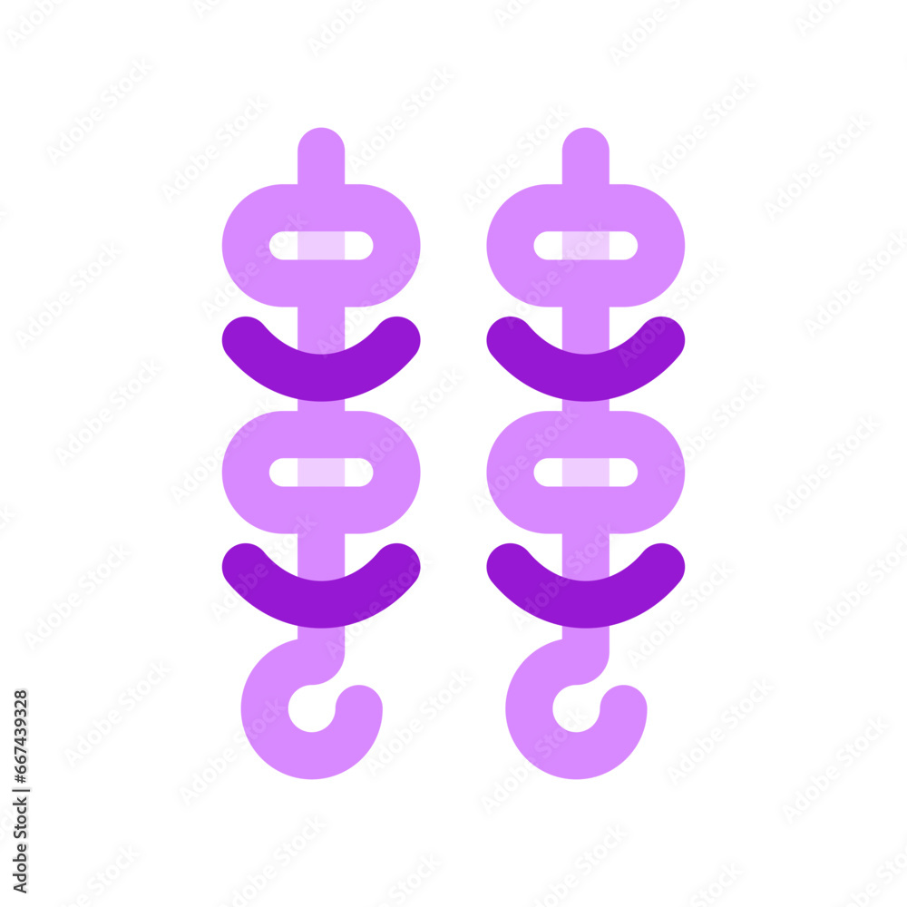 Editable bbq, shish kebab, satay vector icon. Part of a big icon set family. Perfect for web and app interfaces, presentations, infographics, etc Editable bbq, shish kebab, satay vector icon. Part of a big icon set family. Perfect for web and app interfaces, presentations, infographics, etc