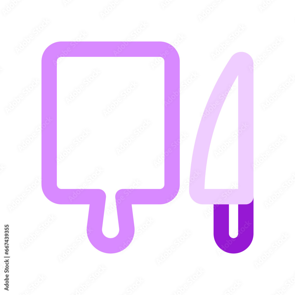 Editable knife, cutting mat vector icon. Part of a big icon set family. Perfect for web and app interfaces, presentations, infographics, etc Editable knife, cutting mat vector icon. Part of a big icon set family. Perfect for web and app interfaces, presentations, infographics, etc