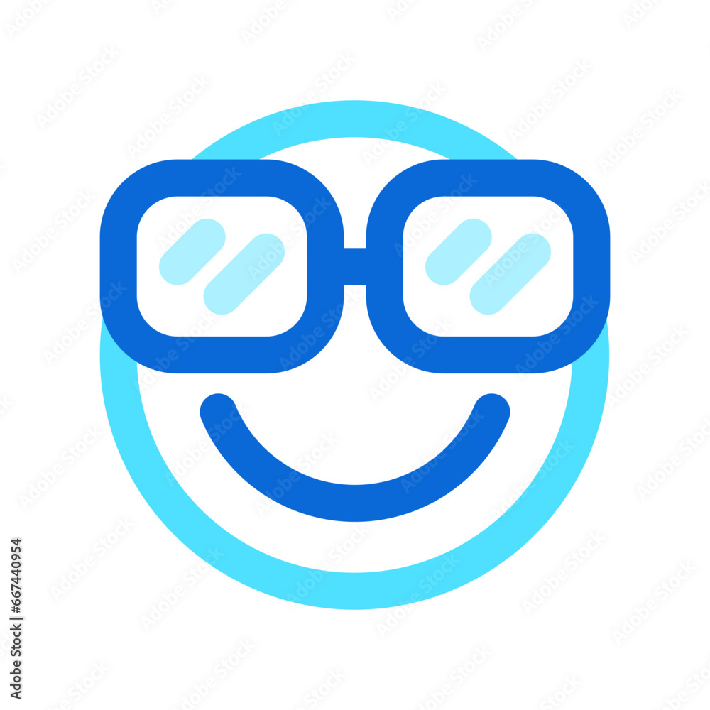 Editable cool glasses, proud, cool face vector icon. Part of a big icon set family. Perfect for web and app interfaces, presentations, infographics, etc Editable cool glasses, proud, cool face vector icon. Part of a big icon set family. Perfect for web and app interfaces, presentations, infographics, etc