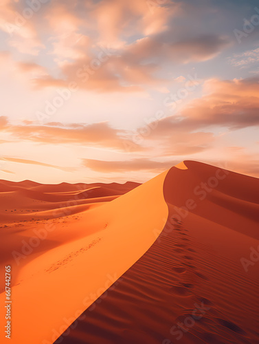 Desert background wallpaper poster PPT