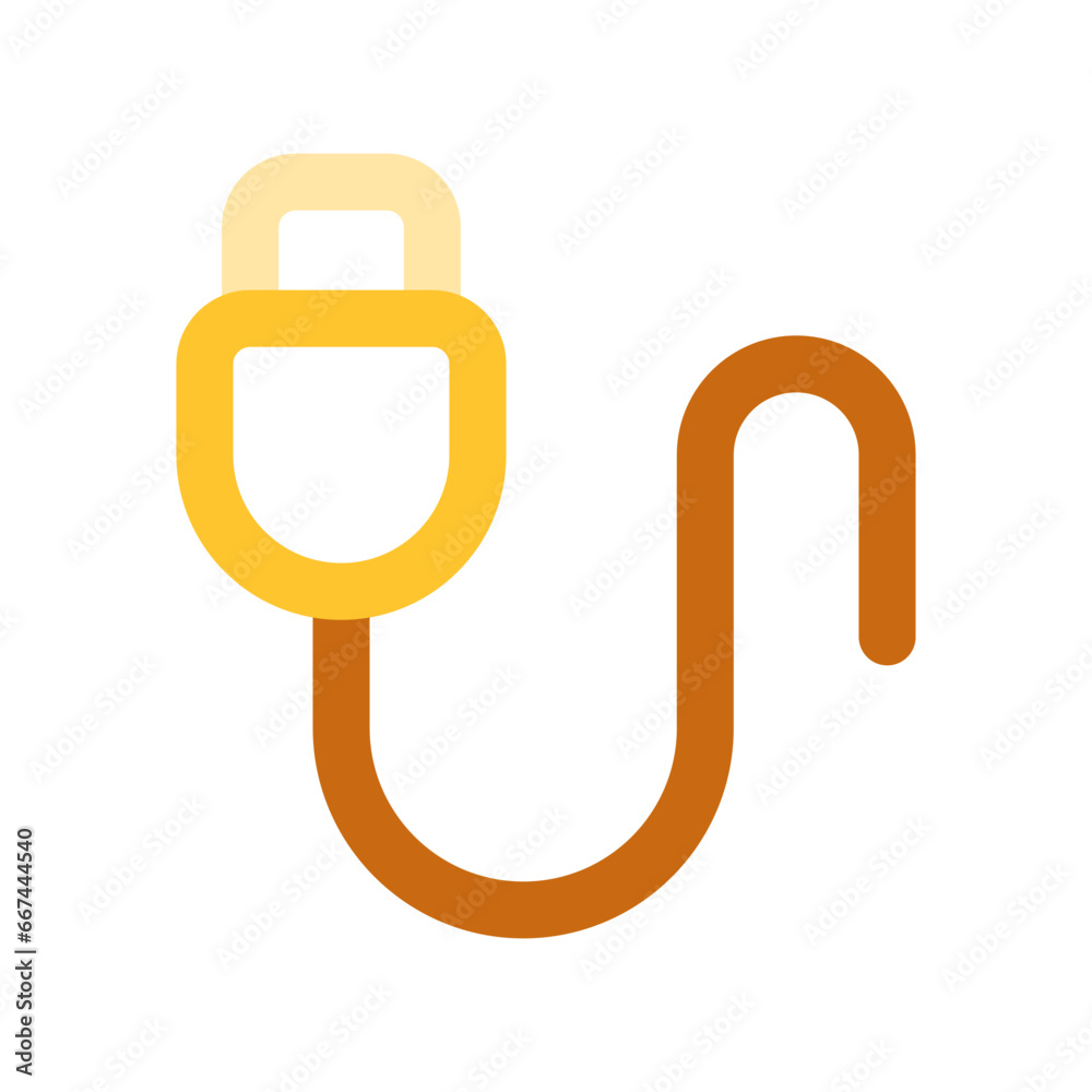 Editable vector usb cable icon. Part of a big icon set family. Perfect for web and app interfaces, presentations, infographics, etc Editable vector usb cable icon. Part of a big icon set family. Perfect for web and app interfaces, presentations, infographics, etc