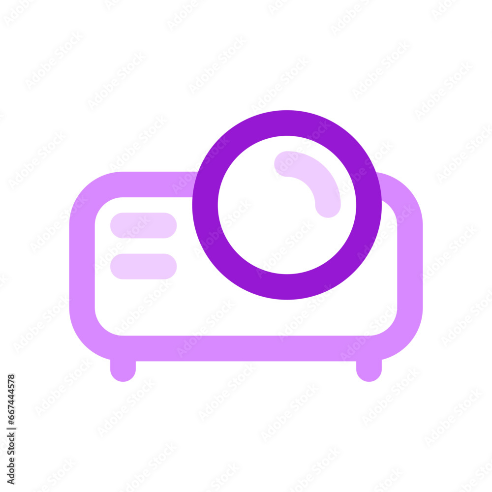 Editable vector projector icon. Part of a big icon set family. Perfect for web and app interfaces, presentations, infographics, etc Editable vector projector icon. Part of a big icon set family. Perfect for web and app interfaces, presentations, infographics, etc