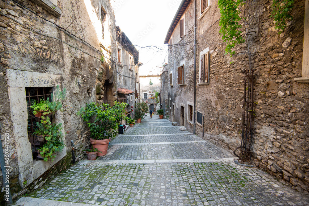 Street in Tivoli - Italy