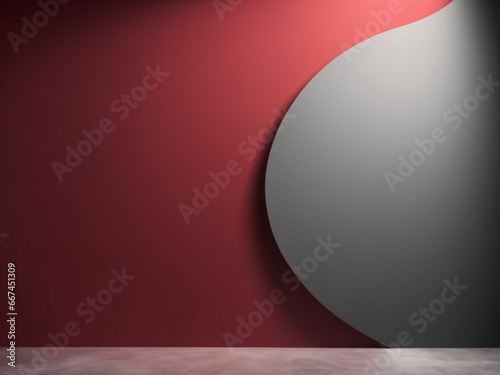 Minimal abstract background for product presentation. AI Generated