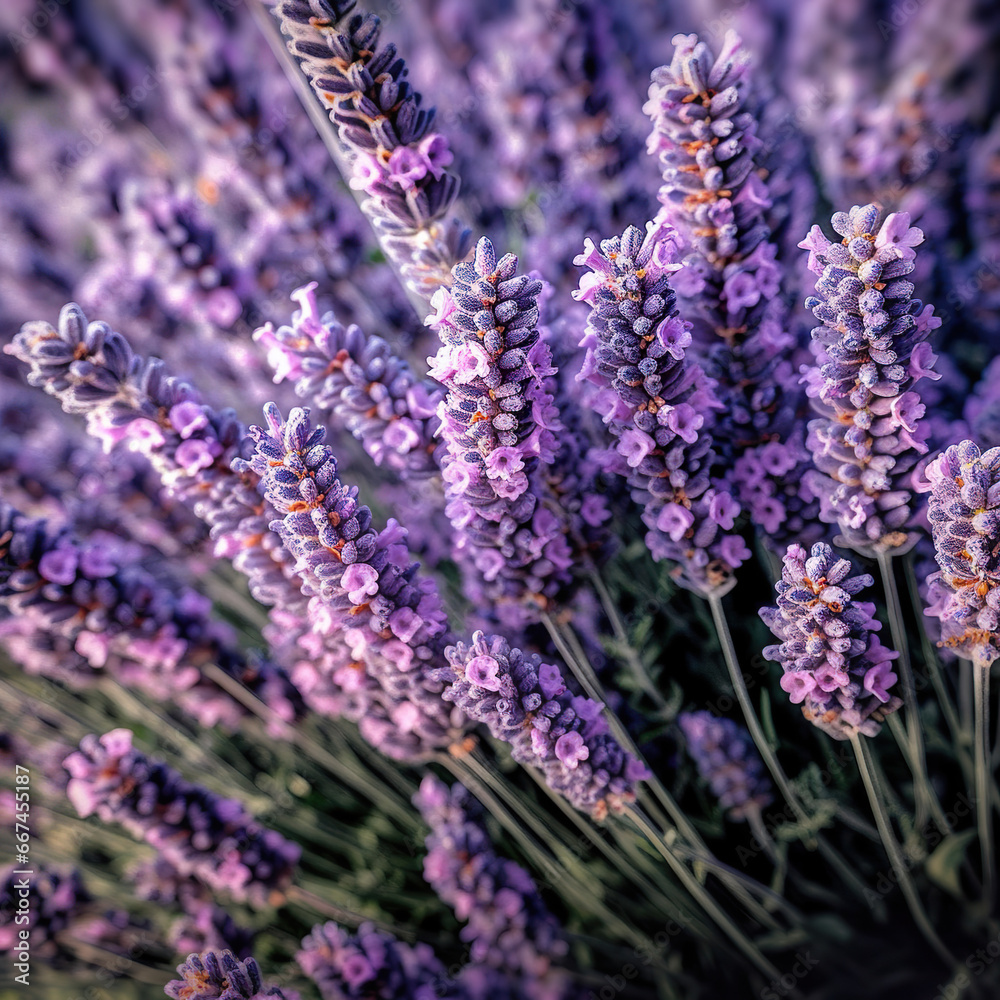 Sunlit Serenity in a Lavender Field,close up of lavender flowers,lavender flowers in the garden Sunlit Serenity in a Lavender Field,close up of lavender flowers,lavender flowers in the garden