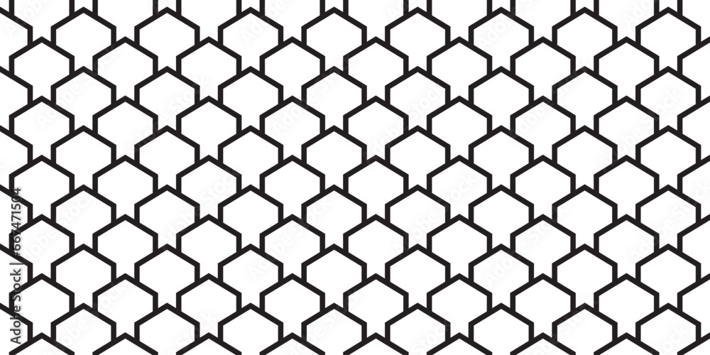 Fototapeta premium Geometric Seamless Pattern minimal wrapping background contemporary abstract design