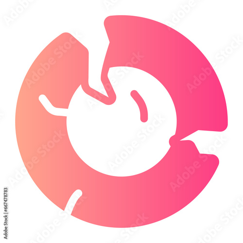 plate gradient icon