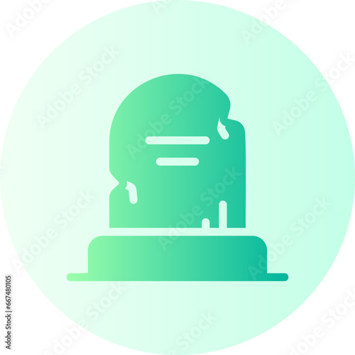 tomb gradient icon