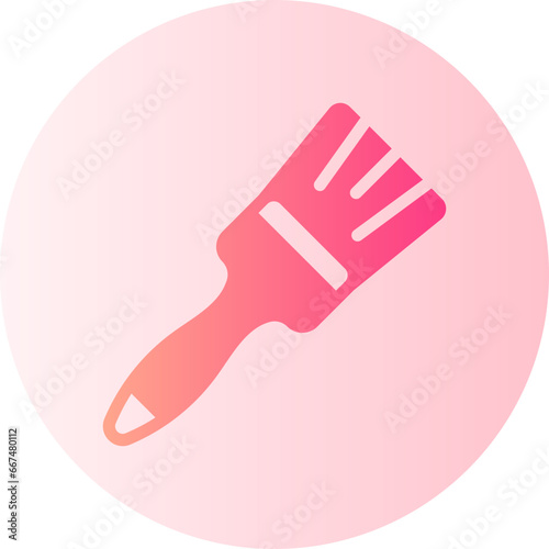 brush gradient icon