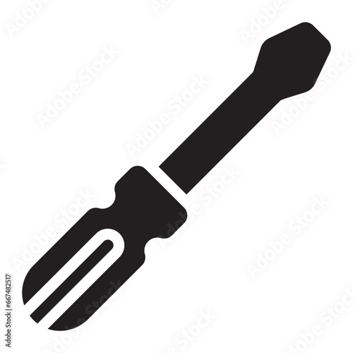 screwdriver glyph icon