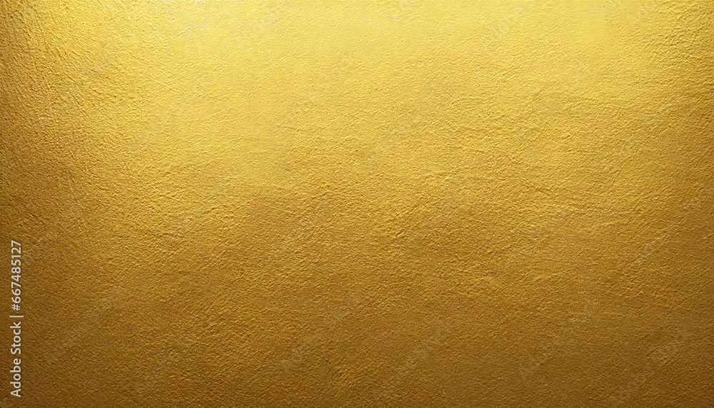 高級感のある金色の背景素材。質感のある金のグラデーションの背景素材。A luxurious golden background material. Textured gold gradient background material. - obrazy, fototapety, plakaty 
