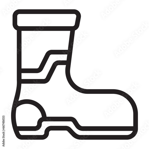boot line icon