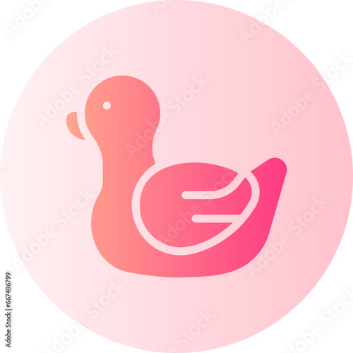 duck gradient icon