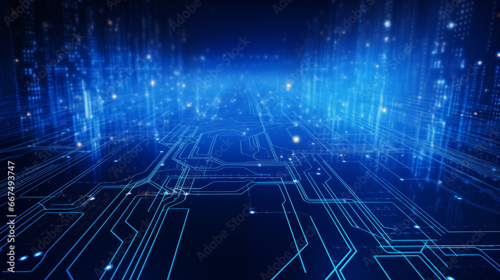 Obraz premium Technology background for presentations