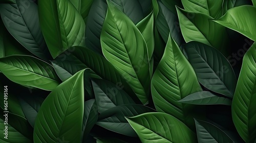 Natural and organic mockup with arrow shaped green leaf texture