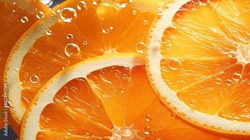 Macro close up image of jui...