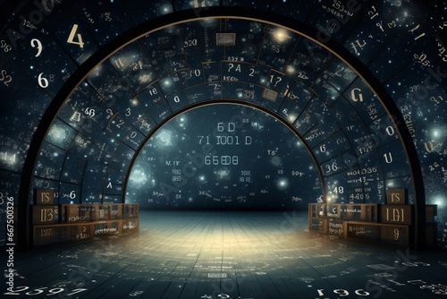 Abstract mathematics illustration