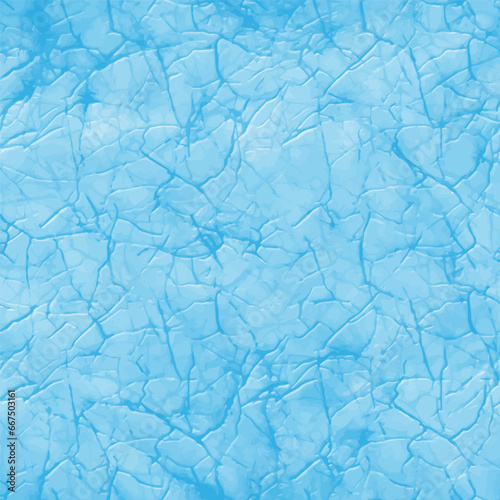 texture of the blue skin, the effect of crumpled paper, the structure of granite, stone with cracks. Vector for texture, textiles, backgrounds, banners and creative design