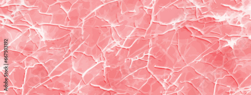effect of crumpled red paper with scuffs and creases. imitation of granite, stone with chips and cracks. Vector for texture, textiles, backgrounds, banners and creative design