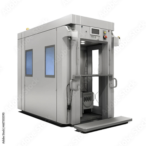 Airport security scanner, PNG file, Transparent Background
 photo