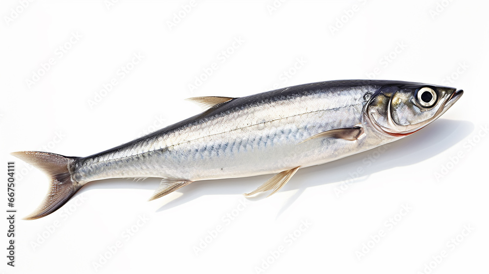 anchovy isolated on the background, fresh fish anchovy isolated on the background, fresh fish