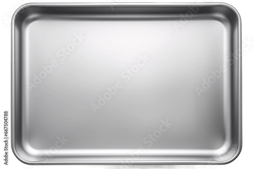 Aluminum baking sheet, PNG file, Transparent Background
