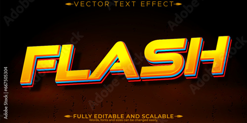 Movies, action text effect, editable cinema and show text style