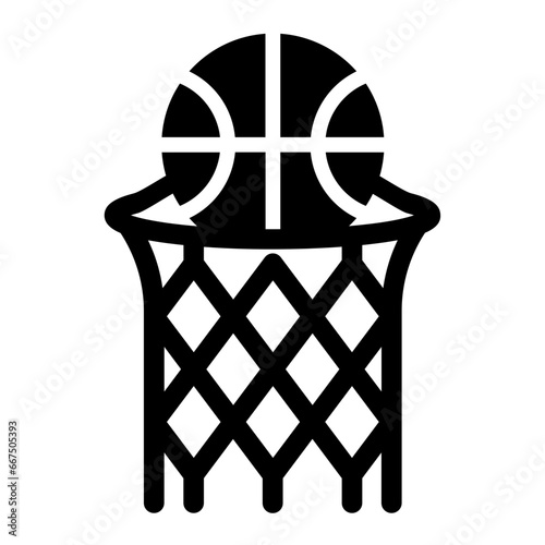 Basketball Icon Style