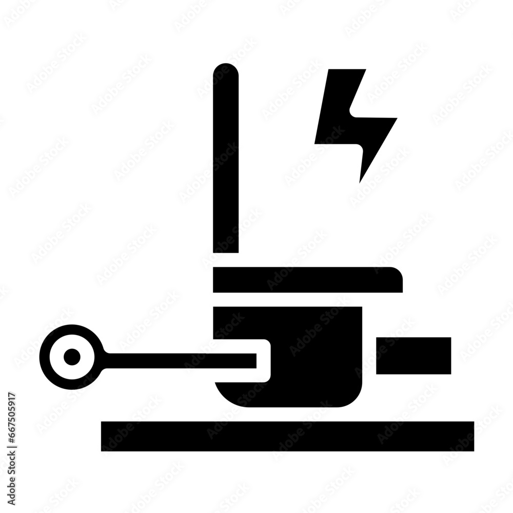 Electric Chair Icon Style Electric Chair Icon Style