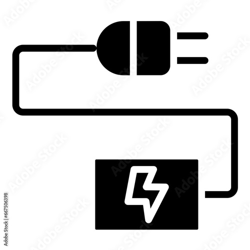 Clip Cord Icon Style