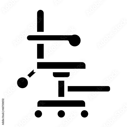 Tattoo Chair Icon Style