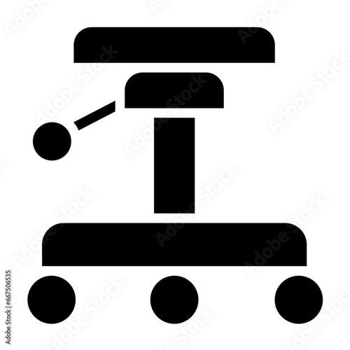 Tattoo Stool Icon Style