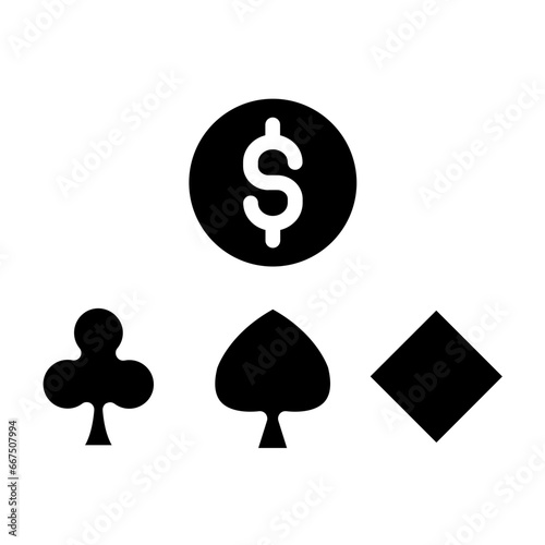 Compulsive Gambling Icon Style