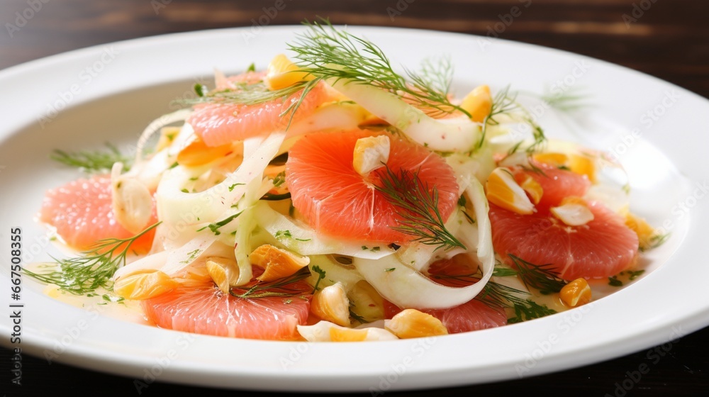 Refreshing Fennel and Citrusy Grapefruit Salad, Refreshing Fennel and Citrusy Grapefruit Salad,