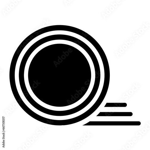 Rolled Steel Icon Style