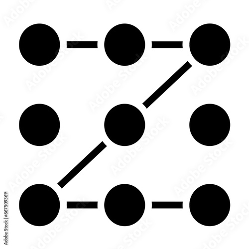 Pattern Lock Icon Style