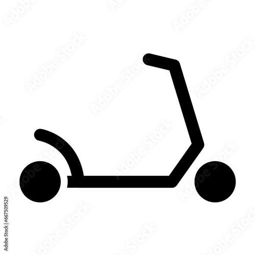 Scooter Icon Style
