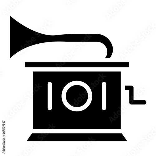 Gramophone Icon Style