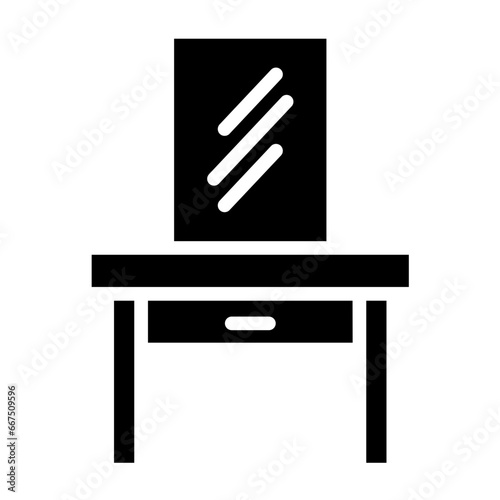Dressing Table Icon Style