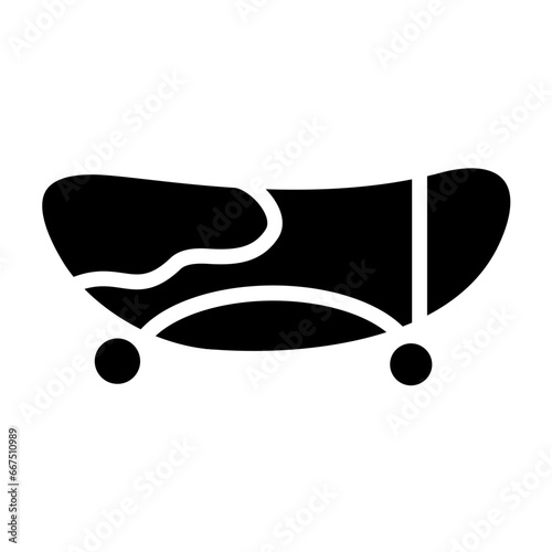 Skateboarding Icon Style