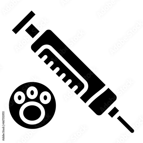 Vaccine Icon Style