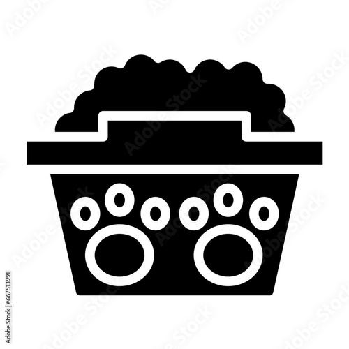 Litter Box Icon Style