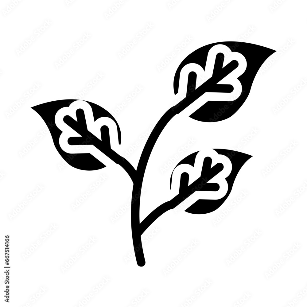Leaf Icon Style Leaf Icon Style